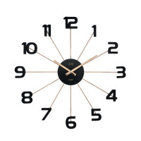 Dizajnové nástenné hodiny JVD HT072.3, 49cm	