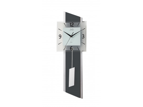 Drevené kyvadlové hodiny JVD NS19052.2 s plynulým chodom, 65 cm Drevené kyvadlové hodiny JVD NS19052.2 s plynulým chodom, 65 cm