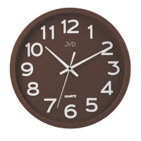 Hodiny JVD HX2413.13 hnedé 30cm Hodiny JVD HX2413.13 hnedé 30cm