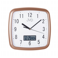 Nástenné hodiny JVD DH615.5, Rose 25cm