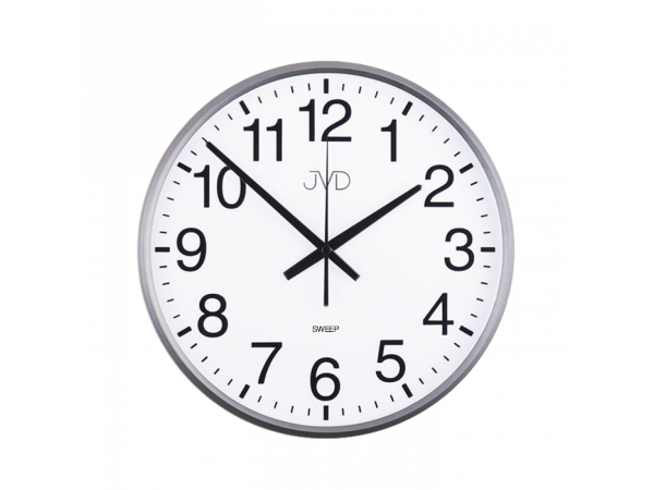 Nástenné hodiny JVD HP684.2 šedé, sweep, 31cm Nástenné hodiny JVD HP684.2 šedé, sweep, 31cm