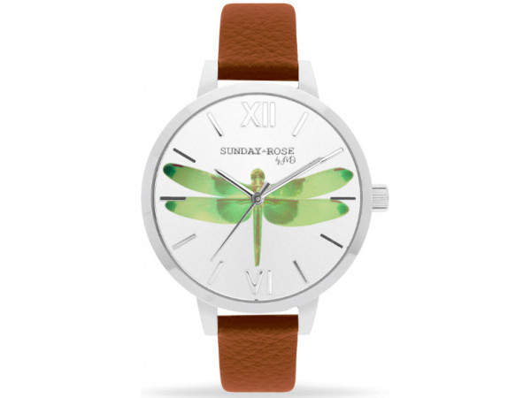 Náramkové hodinky JVD SUNDAY Rose Alive FLY DRAGONFLY! Náramkové hodinky JVD SUNDAY Rose Alive FLY DRAGONFLY!