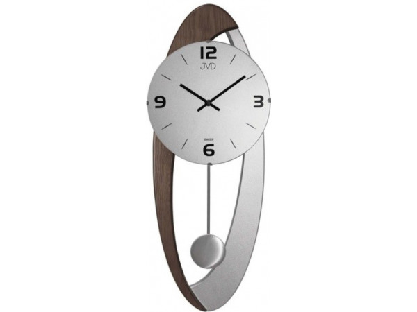 Dizajnové kyvadlové nástenné hodiny JVD NS15021/ 78, 58cm