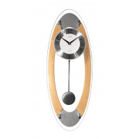 Nástenné kyvadlové hodiny JVD N16024/68, 60cm Nástenné kyvadlové hodiny JVD N16024/68, 60cm
