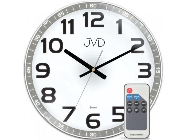LED hodiny JVD HPC11 s diaľkovým ovládaním, 33 cm LED hodiny JVD HPC11 s diaľkovým ovládaním, 33 cm