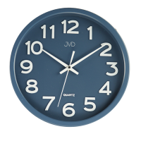 Hodiny JVD HX2413.1, modré 30cm Hodiny JVD HX2413.1, modré 30cm