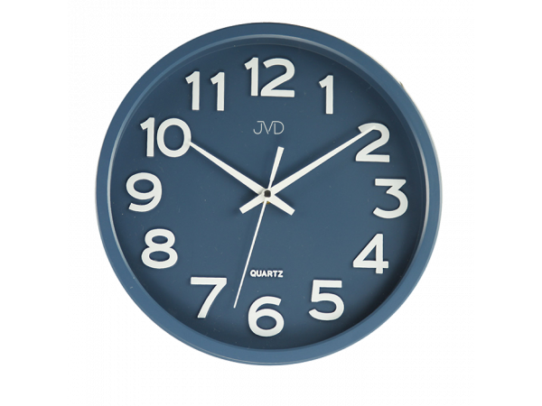 Hodiny JVD HX2413.1, modré 30cm Hodiny JVD HX2413.1, modré 30cm