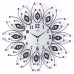 Nástenné dizajnové hodiny JVD HJ38 58cm