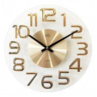 Nástenné hodiny JVD HT098.1 Gold, 35cm Nástenné hodiny JVD HT098.1 Gold, 35cm