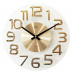 Nástenné hodiny JVD HT098.1 Gold, 35cm Nástenné hodiny JVD HT098.1 Gold, 35cm