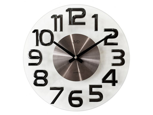 Nástenné hodiny JVD HT098.2 Antracit, 35cm Nástenné hodiny JVD HT098.2 Antracit, 35cm