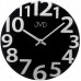 Sklenené dizajnové nástenné hodiny JVD HO138.1, 26cm