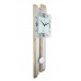 Drevené kyvadlové hodiny JVD NS19033 s plynulým chodom, 70cm Drevené kyvadlové hodiny JVD NS19033 s plynulým chodom, 70cm