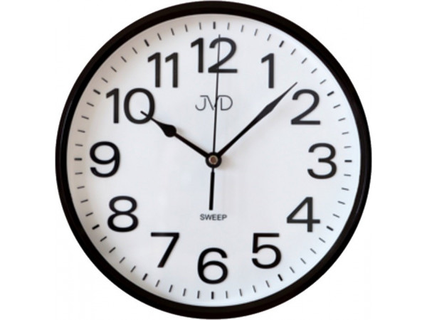 Nástenné hodiny JVD HP683.5 hnedé, sweep, 26cm Nástenné hodiny JVD HP683.5 hnedé, sweep, 26cm