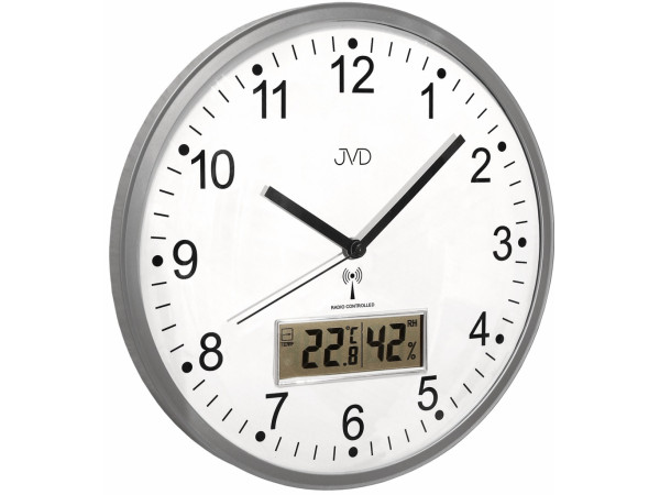 Rádiom riadené nástenné hodiny JVD RH78.1, 30cm Rádiom riadené nástenné hodiny JVD RH78.1, 30cm