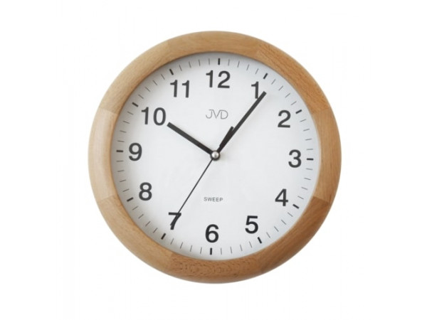 Nástenné hodiny JVD NS19020/68, 27cm hnedá Nástenné hodiny JVD NS19020/68, 27cm hnedá