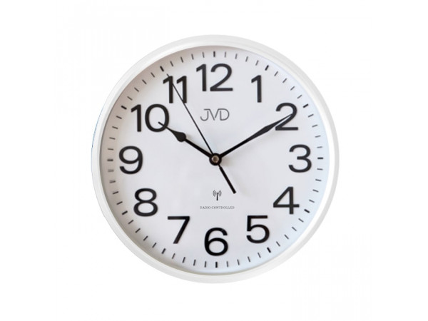Nástenné hodiny JVD, rádiom riadené RH683.1 Nástenné hodiny JVD, rádiom riadené RH683.1