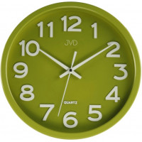 Hodiny JVD HX2413.4, zelené  30cm