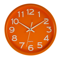 Hodiny JVD HX2413.6, oranžové 30cm Hodiny JVD HX2413.6, oranžové 30cm