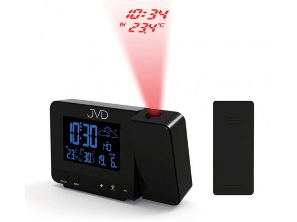 Rádiom riadený budík s projektorom JVD RB3531.1 Rádiom riadený budík s projektorom JVD RB3531.1