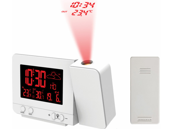 Rádiom riadený budík s projektorom JVD RB3531.2 Rádiom riadený budík s projektorom JVD RB3531.2