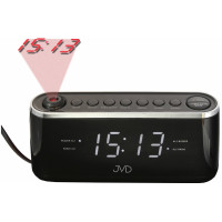 Projekčný budík do siete s rádiom, JVD SB97.3 Projekčný budík do siete s rádiom, JVD SB97.3