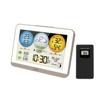 Rádiom riadená meteorologická stanica JVD RB3409 Rádiom riadená meteorologická stanica JVD RB3409