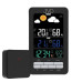 Rádiom riadená meteorologická stanica JVD RB6687.1, čierna Rádiom riadená meteorologická stanica JVD RB6687.1, čierna