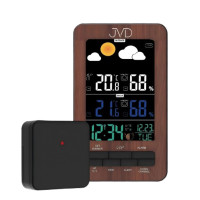 Rádiom riadená meteorologická stanica JVD RB6687.2, čierna Rádiom riadená meteorologická stanica JVD RB6687.2, čierna