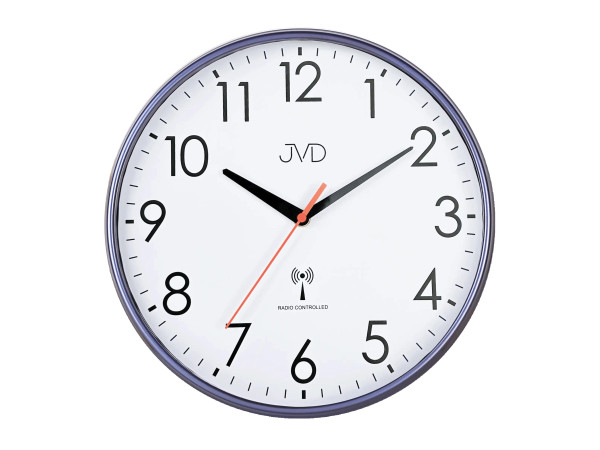 Rádiom riadené nástenné hodiny JVD RH502.1, 30cm Rádiom riadené nástenné hodiny JVD RH502.1, 30cm