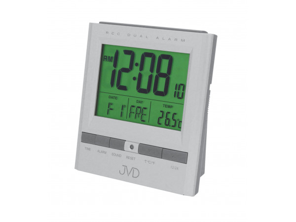 Rádiom riadený budík JVD RB92.5, 10cm Rádiom riadený budík JVD RB92.5, 10cm
