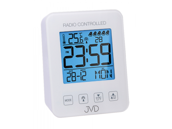 Rádiom riadený budík RB38.1, 9cm Rádiom riadený budík RB38.1, 9cm