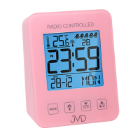 Rádiom riadený budík RB38.2, 9cm Rádiom riadený budík RB38.2, 9cm