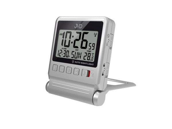 Skladací digitálny rádiom riadený budík JVD RB9391.1