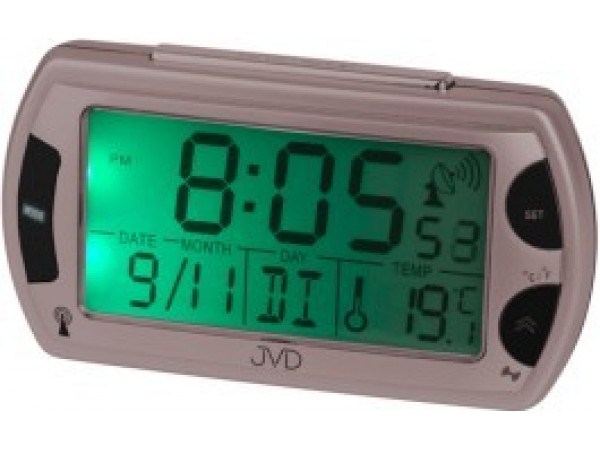 Rádiom riadený budík JVD RB358.11