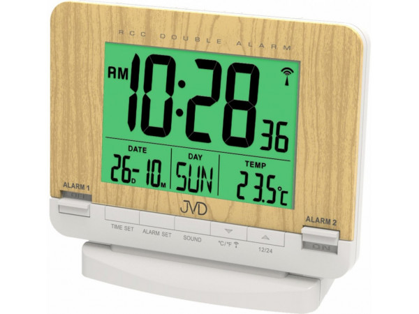Rádiom riadený budík JVD RB9242.1 Rádiom riadený budík JVD RB9242.1