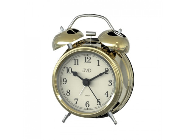 Ručičkový budík s mechanickým zvonením SRP2215.2, 12,5cm Ručičkový budík s mechanickým zvonením SRP2215.2, 12,5cm