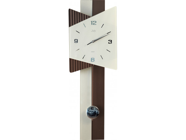 Dizajnové kyvadlové nástenné hodiny JVD NS16073.2, 71cm Dizajnové kyvadlové nástenné hodiny JVD NS16073.2, 71cm