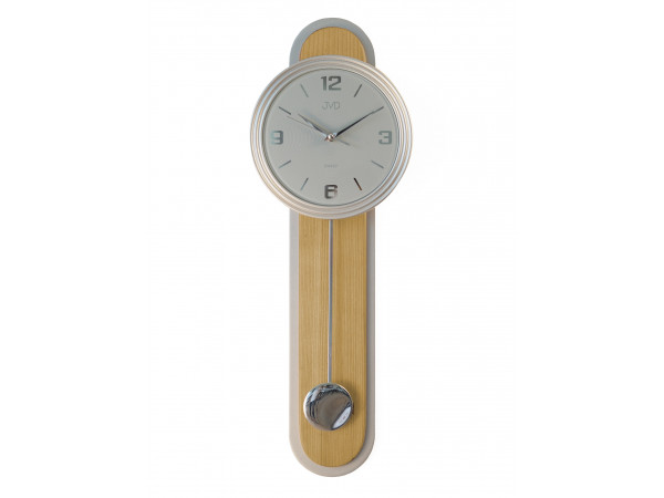 Dizajnové kyvadlové nástenné hodiny JVD NS17014/68, 63cm Dizajnové kyvadlové nástenné hodiny JVD NS17014/68, 63cm