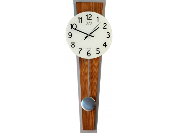 Dizajnové kyvadlové nástenné hodiny JVD NS17020 / 11, 63cm