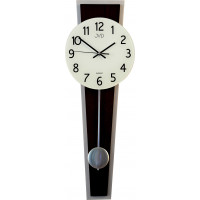 Dizajnové kyvadlové nástenné hodiny JVD NS17020 / 23, 63cm Dizajnové kyvadlové nástenné hodiny JVD NS17020 / 23, 63cm