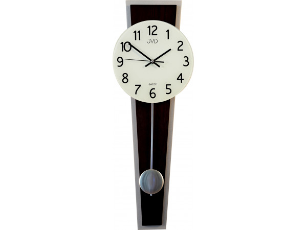 Dizajnové kyvadlové nástenné hodiny JVD NS17020 / 23, 63cm Dizajnové kyvadlové nástenné hodiny JVD NS17020 / 23, 63cm