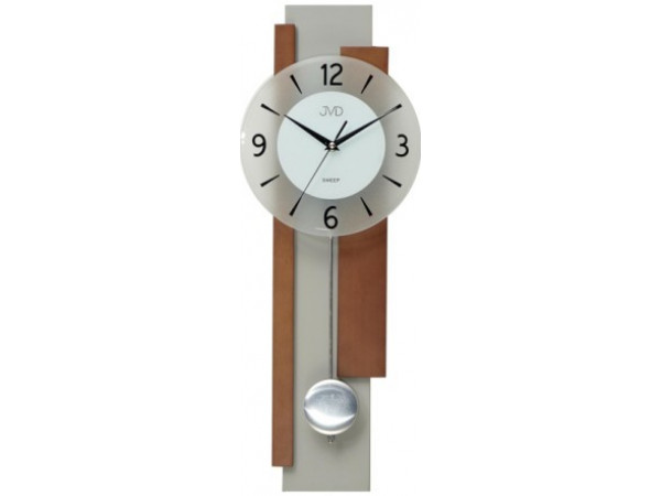 Dizajnové kyvadlové nástenné hodiny JVD NS18059/41, 60cm Dizajnové kyvadlové nástenné hodiny JVD NS18059/41, 60cm