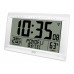 Rádiom riadené digitálne hodiny s budíkom JVD strieborné RB9075.2, 41cm Rádiom riadené digitálne hodiny s budíkom JVD strieborné RB9075.2, 41cm