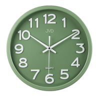 Hodiny JVD HX2413.12 zelené 30cm Hodiny JVD HX2413.12 zelené 30cm