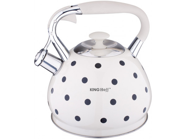 Kanvica Kinghoff 1065, Bodkovaný mení farbu, 2,7L Kanvica Kinghoff 1065, Bodkovaný mení farbu, 2,7L