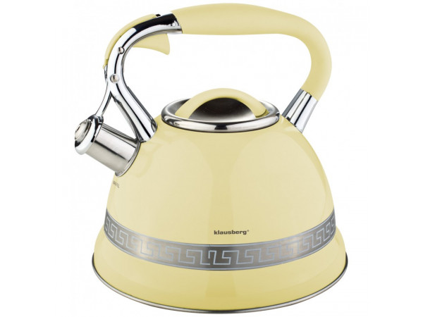 Čajník KLAUSBERG 7246 2,7L, krémová Čajník KLAUSBERG 7246 2,7L, krémová