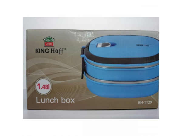 Box na jedlo KingHoff KH1129, 1480ml, modrý