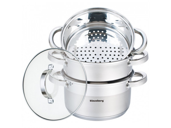 Parný hrniec Klausebrg 7136, 2.5 L