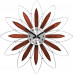 Drevené strieborné hodiny Lavvu Crystal Flower LCT1114, 50 cm Drevené strieborné hodiny Lavvu Crystal Flower LCT1114, 50 cm